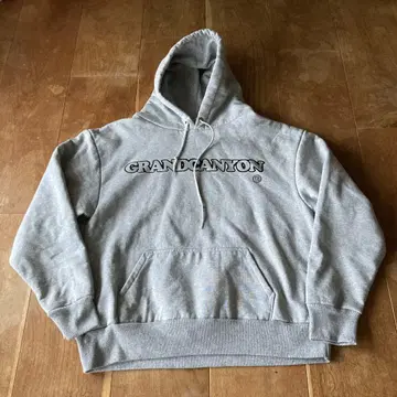 그랜드 캐니언 Y2K 캠버 USA 그레이 후드티