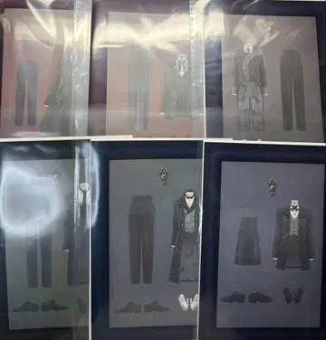 트위스티드 원더랜드 의상 스티커 클리어 파일