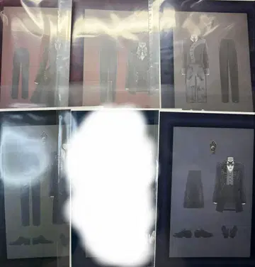 트위스티드 원더랜드 의상 스티커 클리어 파일