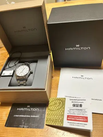 HAMILTON 카키 필드 머프 38mm 매우 특별한 내용 설명란 확인