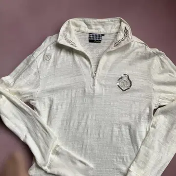 Rascalino XL 화이트 집업 셔츠