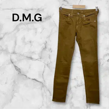 D M G 스키니 실루엣 팬츠 버튼 지퍼 M 스트레치