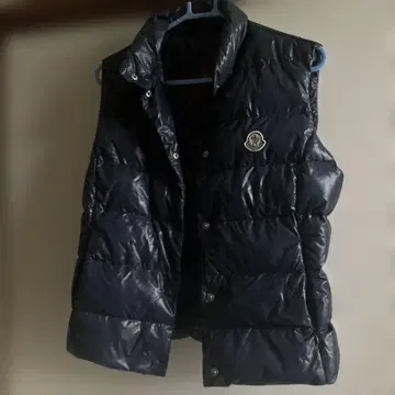 Moncler 네이비 다운 베스트
