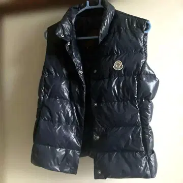 Moncler 네이비 다운 베스트
