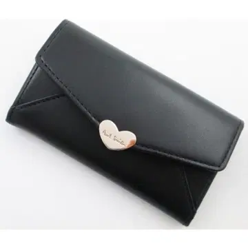 기프트 대응 가능 새상품 박스 포함 폴스미스 인기 레터 키케이스 블랙