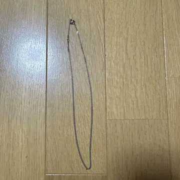 925 실버 롱 체인 목걸이