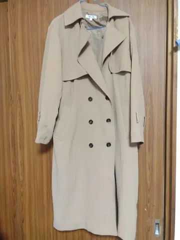MOUSSY 베이지 트렌치코트 S사이즈