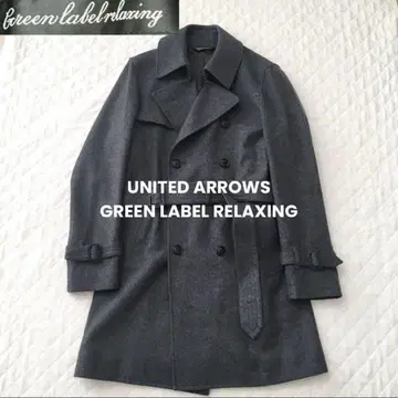 새상품급 UNITED ARROWS 트렌치코트 비즈니스 코트 울