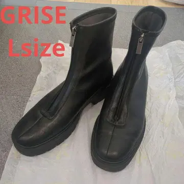 루타론 GRISE 지퍼 달린 숏부츠