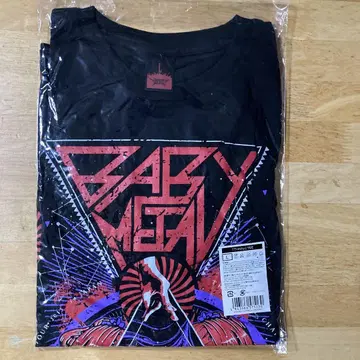 BABYMETAL T셔츠 Trinity L 사이즈 미개봉 3