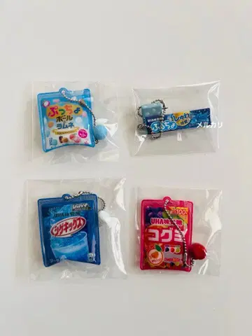 UHA 미각당 마스코트 참 4종 세미 컴플리트 푸쵸 가챠
