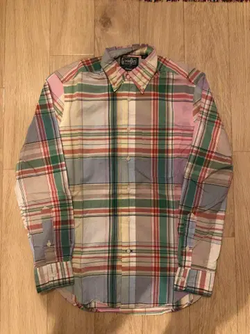 Gitman Bros 체크 셔츠 S