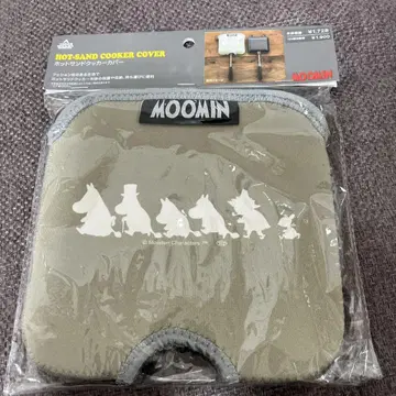 무민 핫 샌드 쿠커 커버 그레이 약 18.5 x 19cm 무민