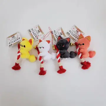 신령님 여우와 샐러리맨 봉제 인형 마스코트 오마이리