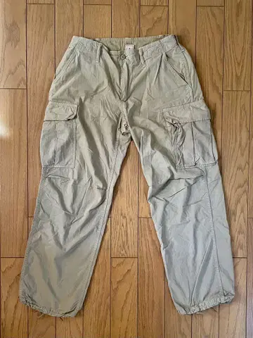 BEAMS PLUS 빈티지 카고 팬츠 베이지 M 사이즈 90s