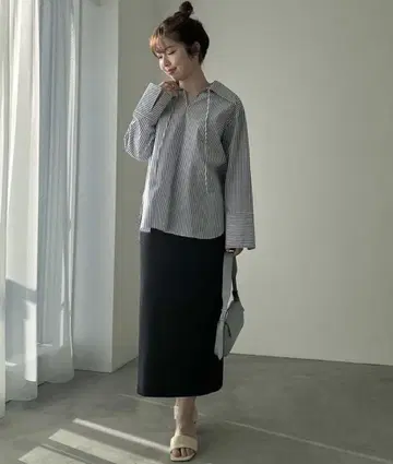 안피로 이지케어 스키퍼 롱 셔츠 S 사이즈