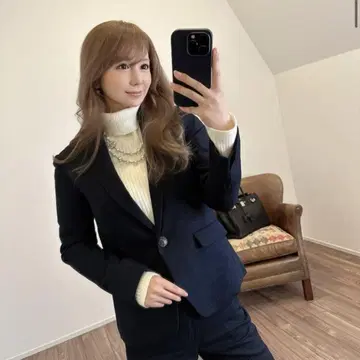 모코아즈 포멀 슈트 네이비