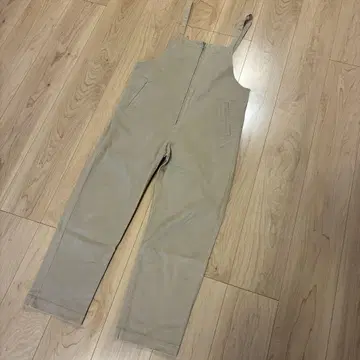 어반 리서치 베이지 지퍼 달린 살로펫