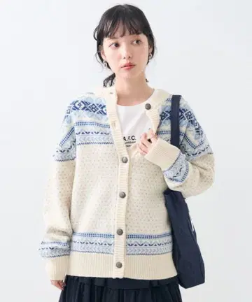 FREAK'S STORE 티롤리안 울 니트 가디건