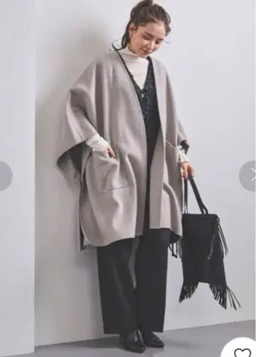 UNITED ARROWS W/N 리버 판초