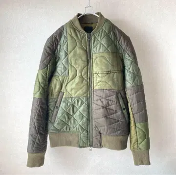 MAHARISHI 밀리터리 퀼팅 리메이크 MA-1 자켓