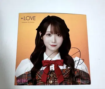 이코럽 오타니 에미리 친필 솔로 자켓