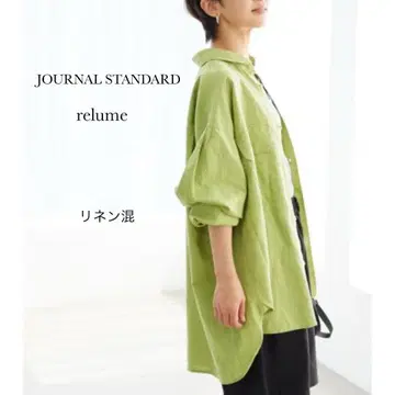 JOURNAL STANDARD relume 코튼 린넨 셔츠