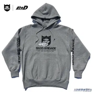 [컨디션 최상] BASS BRIGADE/후디 후드티/L/머리글자 D