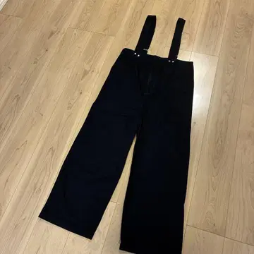 디스코트 블랙 데님 살로펫