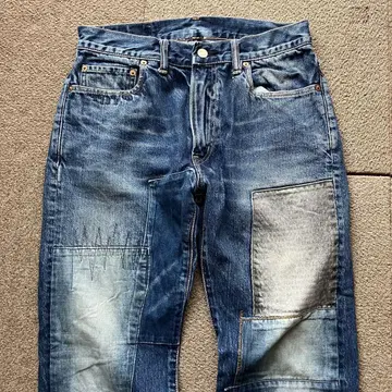 BLUE BLUE 블루블루 패치워크 데님 W32