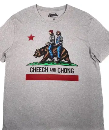 'CHEECH AND CHONG' 패러디 티셔츠