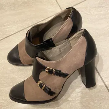 DIANA 다이애나 바이컬러 부티 펌프스 23cm