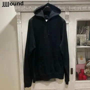 JJJJound 조운드 맨투맨 후드티 L 블랙 풀오버