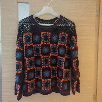 Hysteric Glamour 그래니 스퀘어 니트