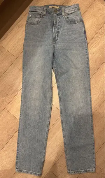 Levi's SNIDEL 스트레이트 데님 25 라이트 블루