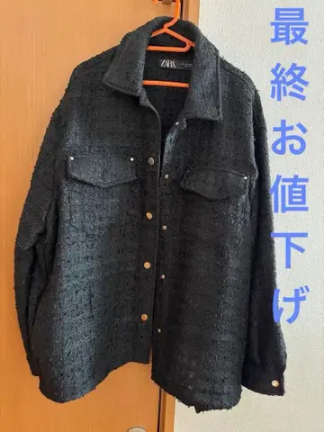 ZARA 자라 아우터 자켓 블랙