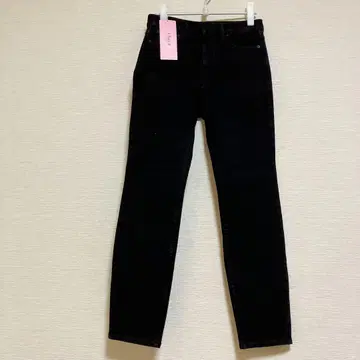 차코트 블랙 스키니 팬츠 허리 69-75cm