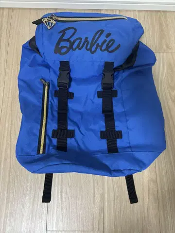 Barbie 파란색 나일론 백팩