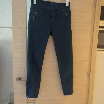Hysteric Glamour 다크 그린 스키니 데님