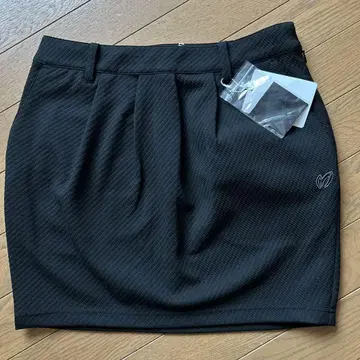 미사용 택 포함 블랙 스커트