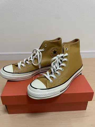 CONVERSE CT70 가죽 하이컷 27.0cm US8.5
