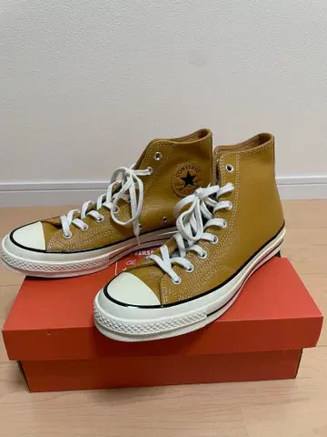 CONVERSE CT70 가죽 하이컷 27.0cm US8.5