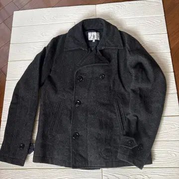 다크 그레이 울 피 코트 사이즈 2