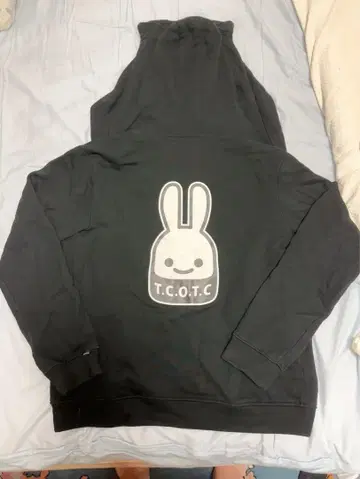 CUNE 토끼 디자인 후드티
