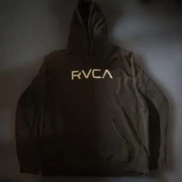 RVCA 후드 부착 후드티