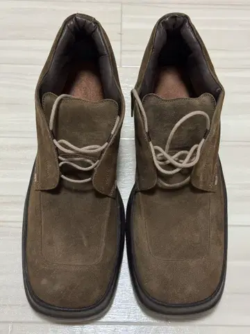 BOSS 스웨이드 더비 슈즈