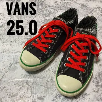 새상품급 VANS 로우컷 스니커즈 25V56L-GG 25.0cm