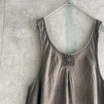 studio CLIP 스튜디오 클립 슬리브리스 A라인 원피스 린넨