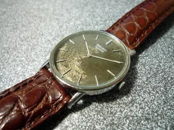 SEIKO 나비 다이얼 버터플라이 다이얼 4130-8000 작동
