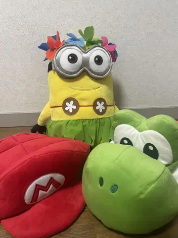 유니버설 스튜디오 재팬 usj 햇 봉제 인형 3종 세트
